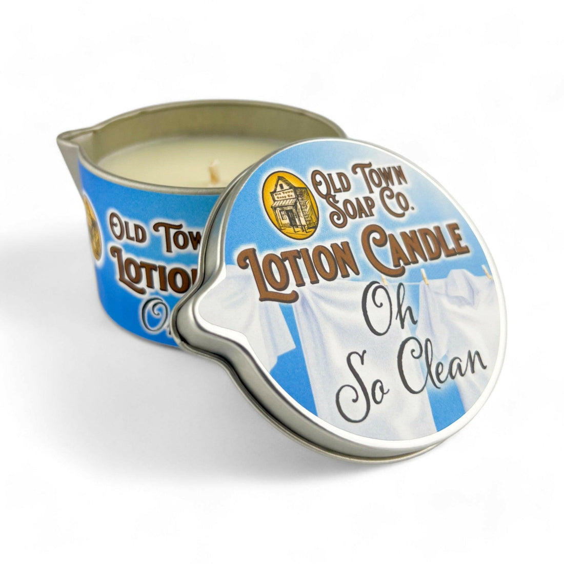 Oh So Clean Lotion Candle - Old Town Soap Co.
