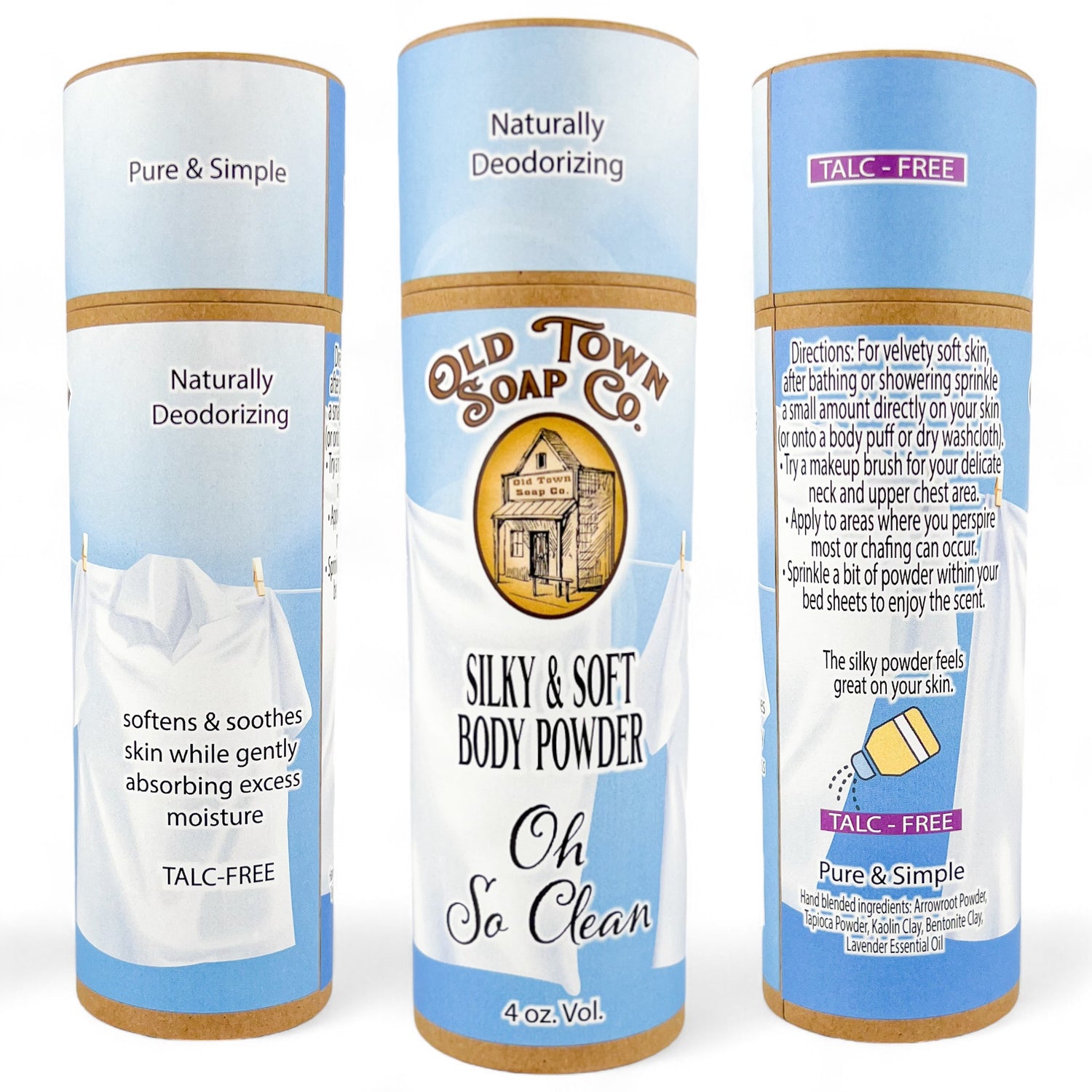 Silky Soft Body Powder