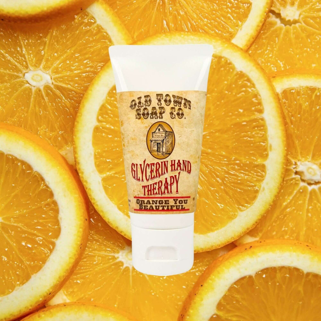 Orange You Beautiful 2oz Glycerin Hand Therapy - Old Town Soap Co.