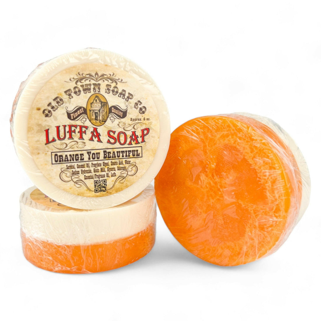 Orange You Beautiful -Luffa Soap - Old Town Soap Co.