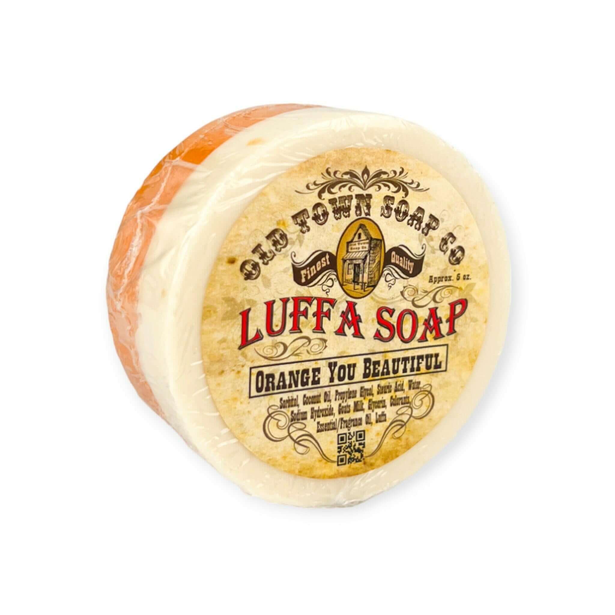 Orange You Beautiful -Luffa Soap - Old Town Soap Co.