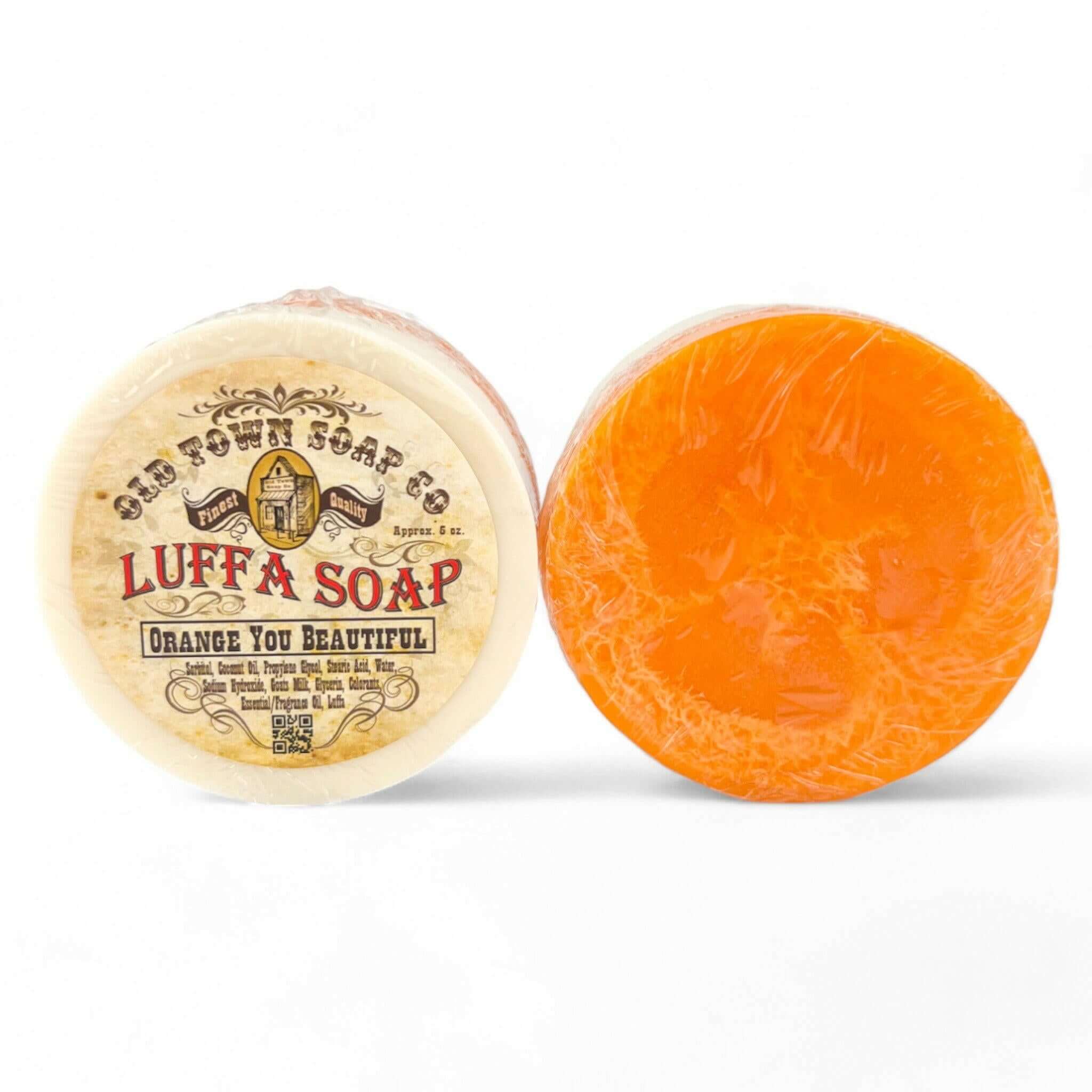 Orange You Beautiful -Luffa Soap - Old Town Soap Co.