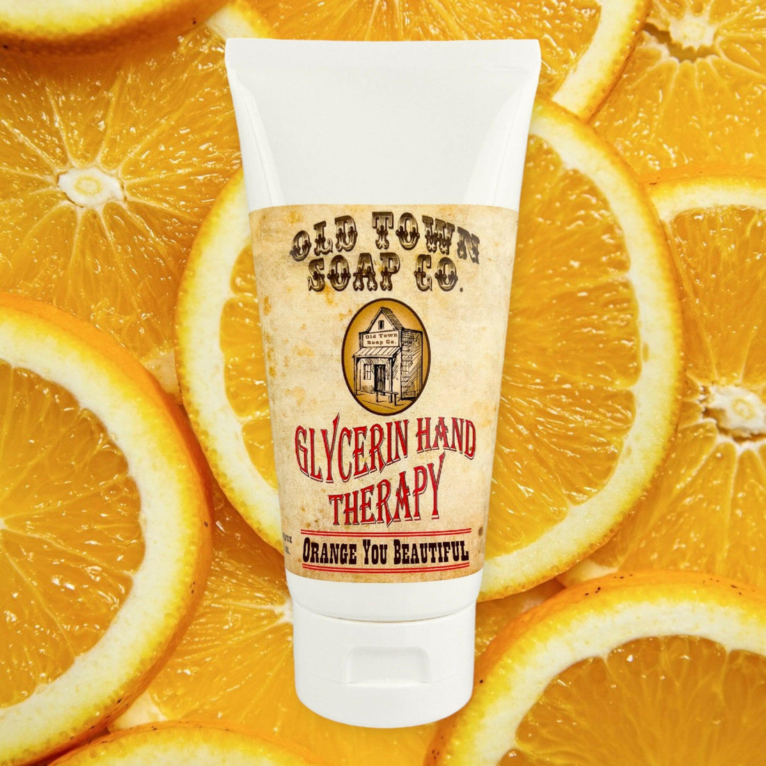 Orange You Beautiful 6oz Glycerin Hand Therapy - Old Town Soap Co.