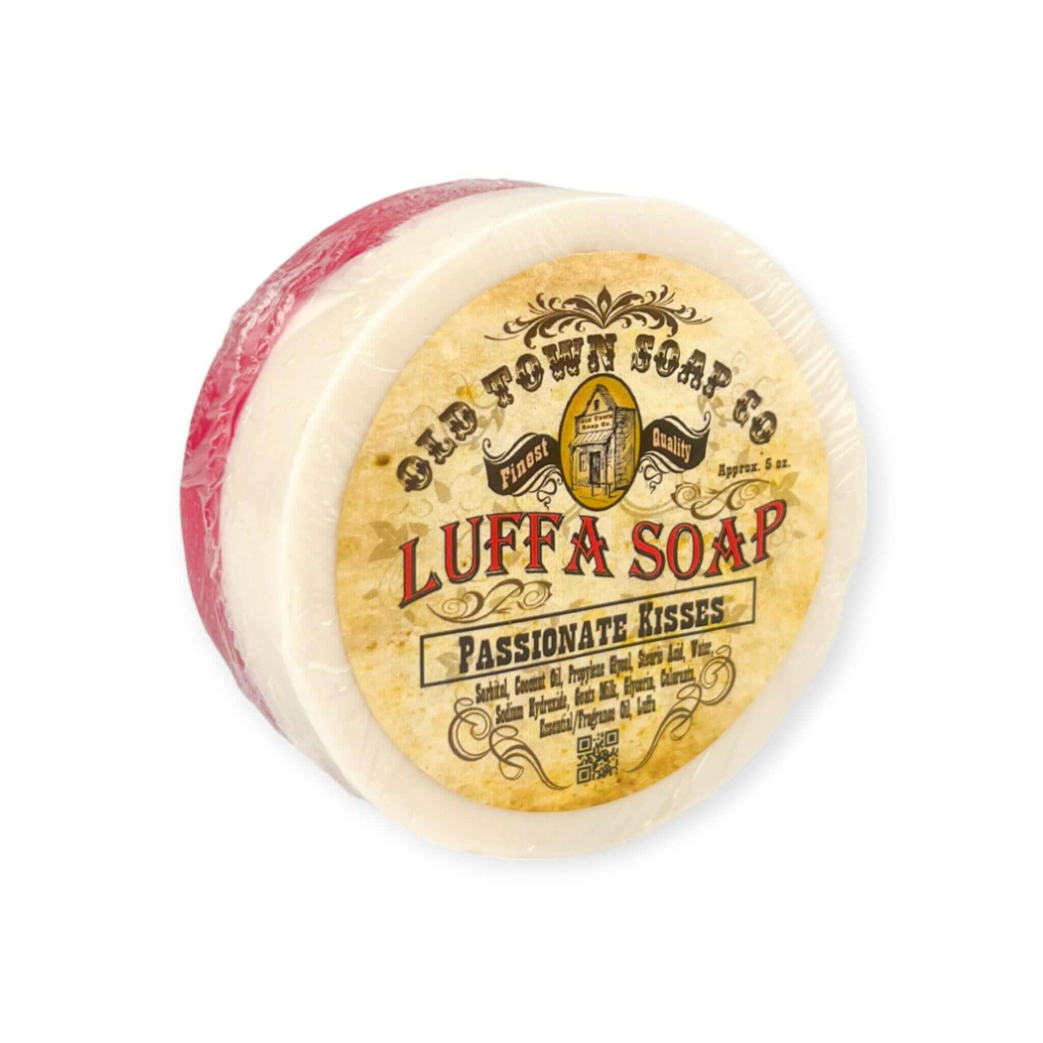 Passionate Kisses -Luffa Soap - Old Town Soap Co.