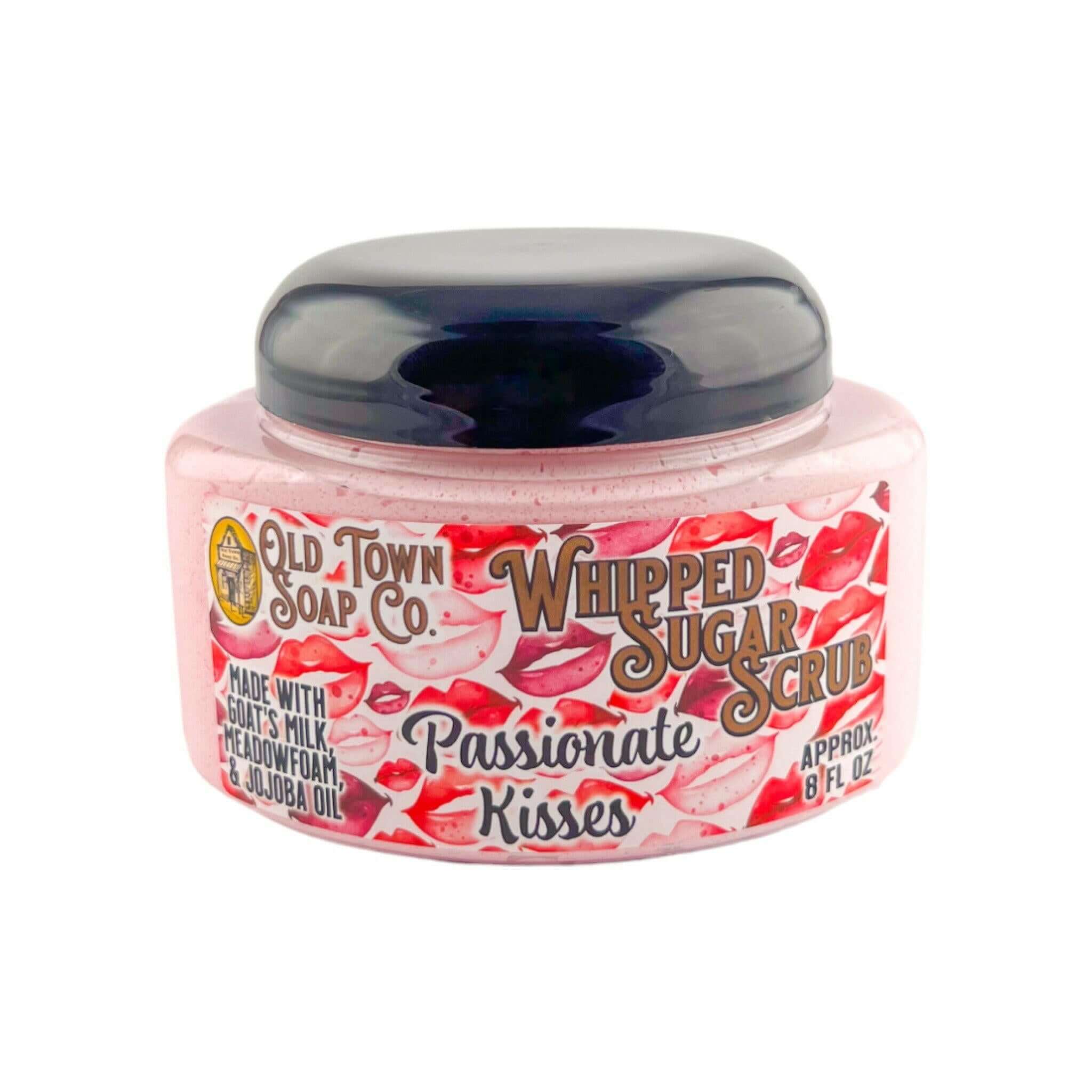 Passionate Kisses Whipped Sugar Scrub Soap - Old Town Soap Co.