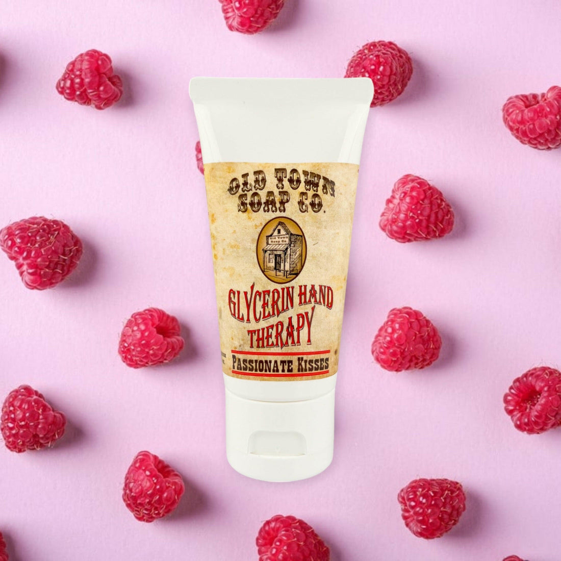 Passionate Kisses 2oz Glycerin Hand Therapy - Old Town Soap Co.