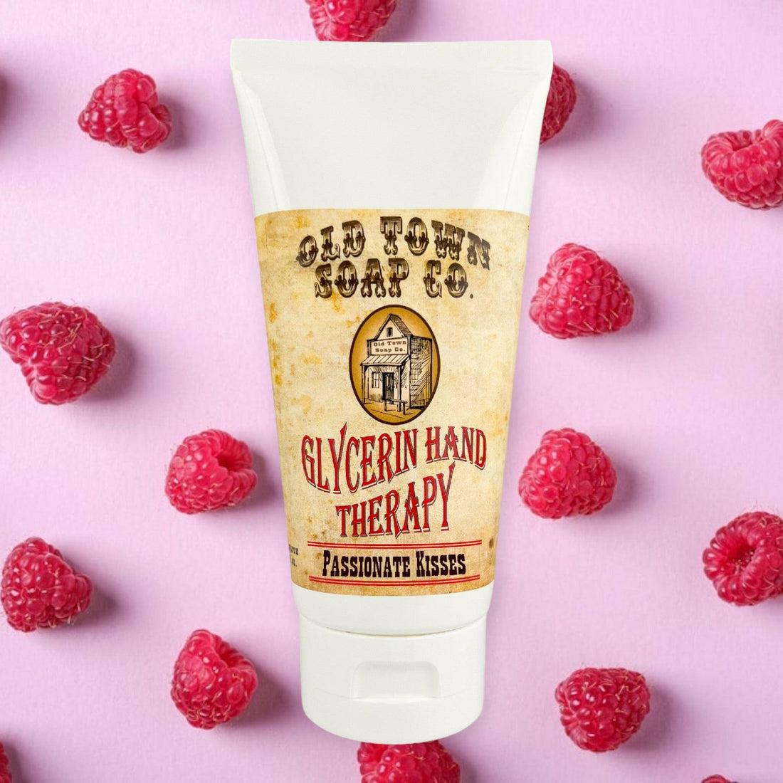 Passionate Kisses 6oz Glycerin Hand Therapy - Old Town Soap Co.