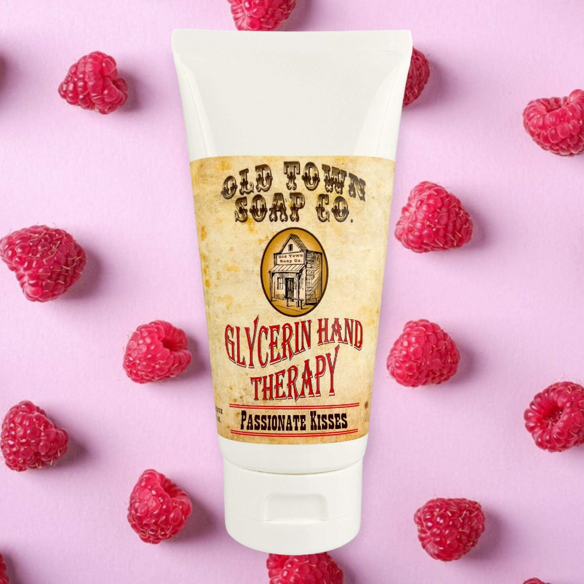 Passionate Kisses 6oz Glycerin Hand Therapy - Old Town Soap Co.