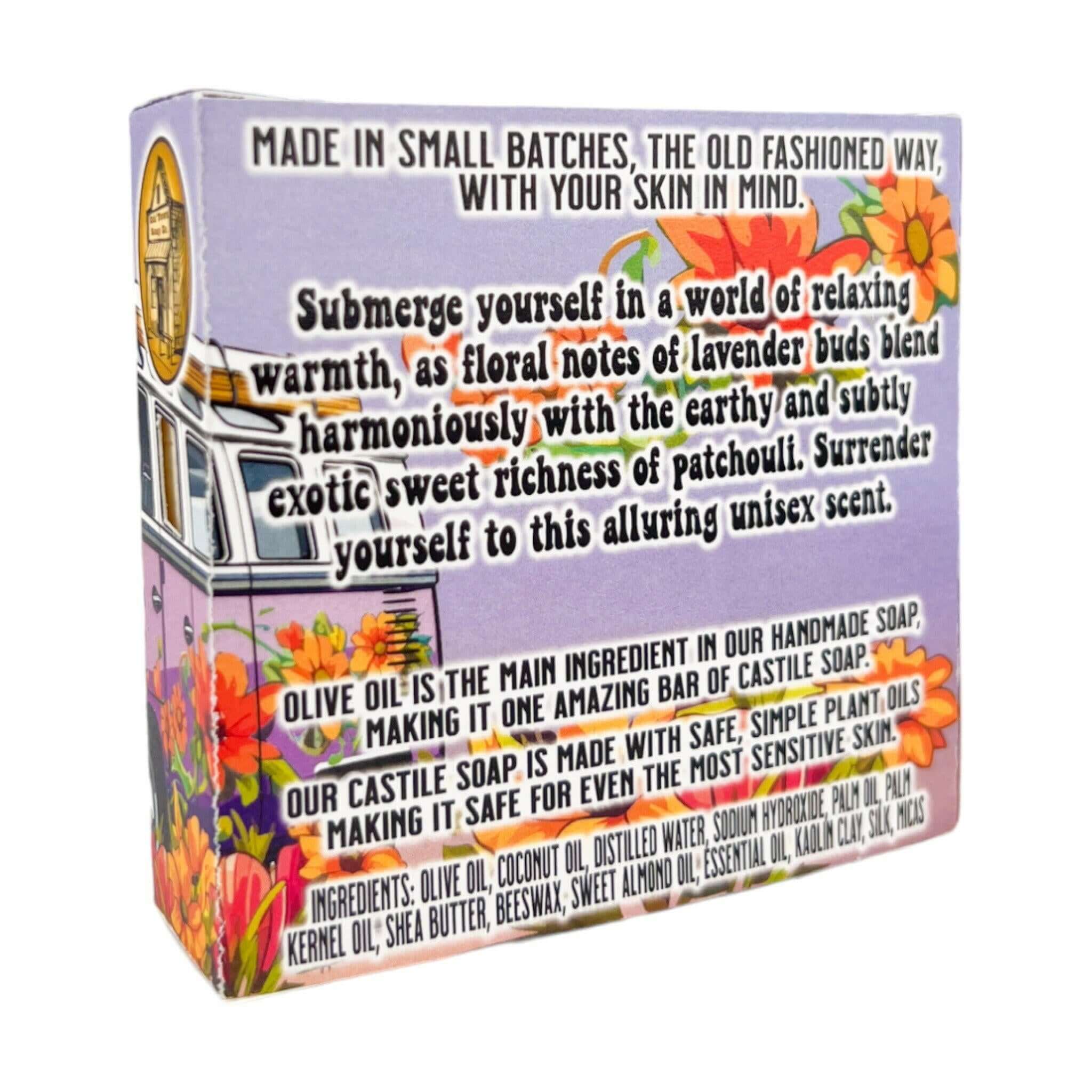 Patchouli Lavender -Bar Soap - Old Town Soap Co.