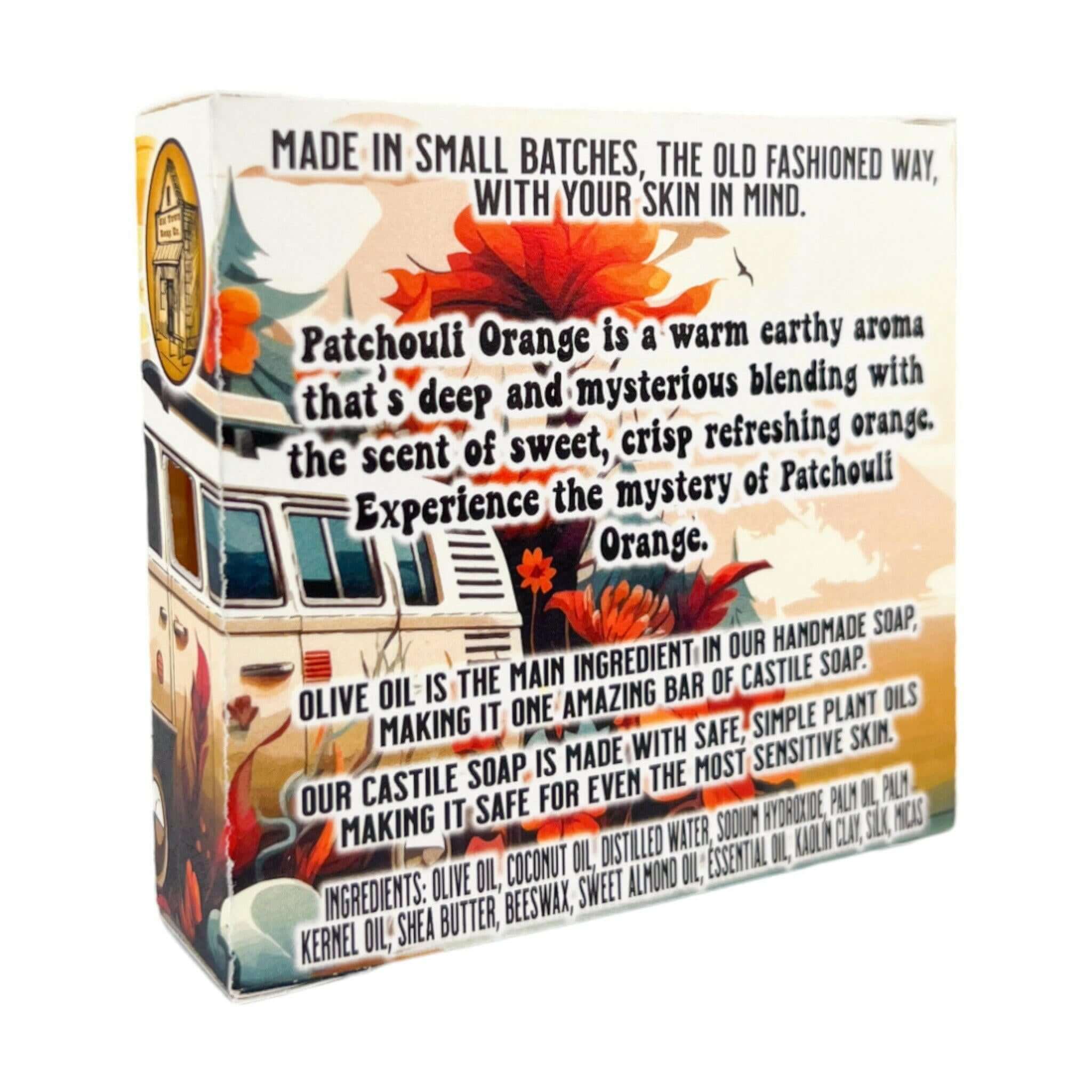 Patchouli Orange -Bar Soap - Old Town Soap Co.