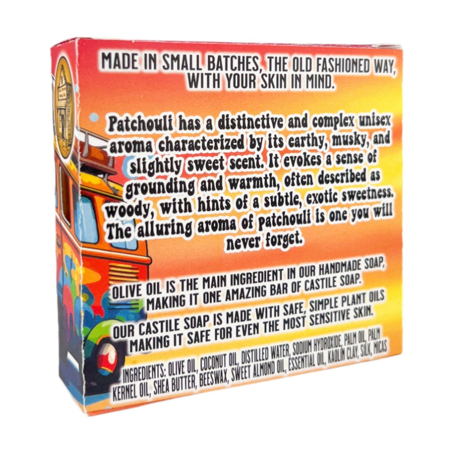 Patchouli -Bar Soap - Old Town Soap Co.