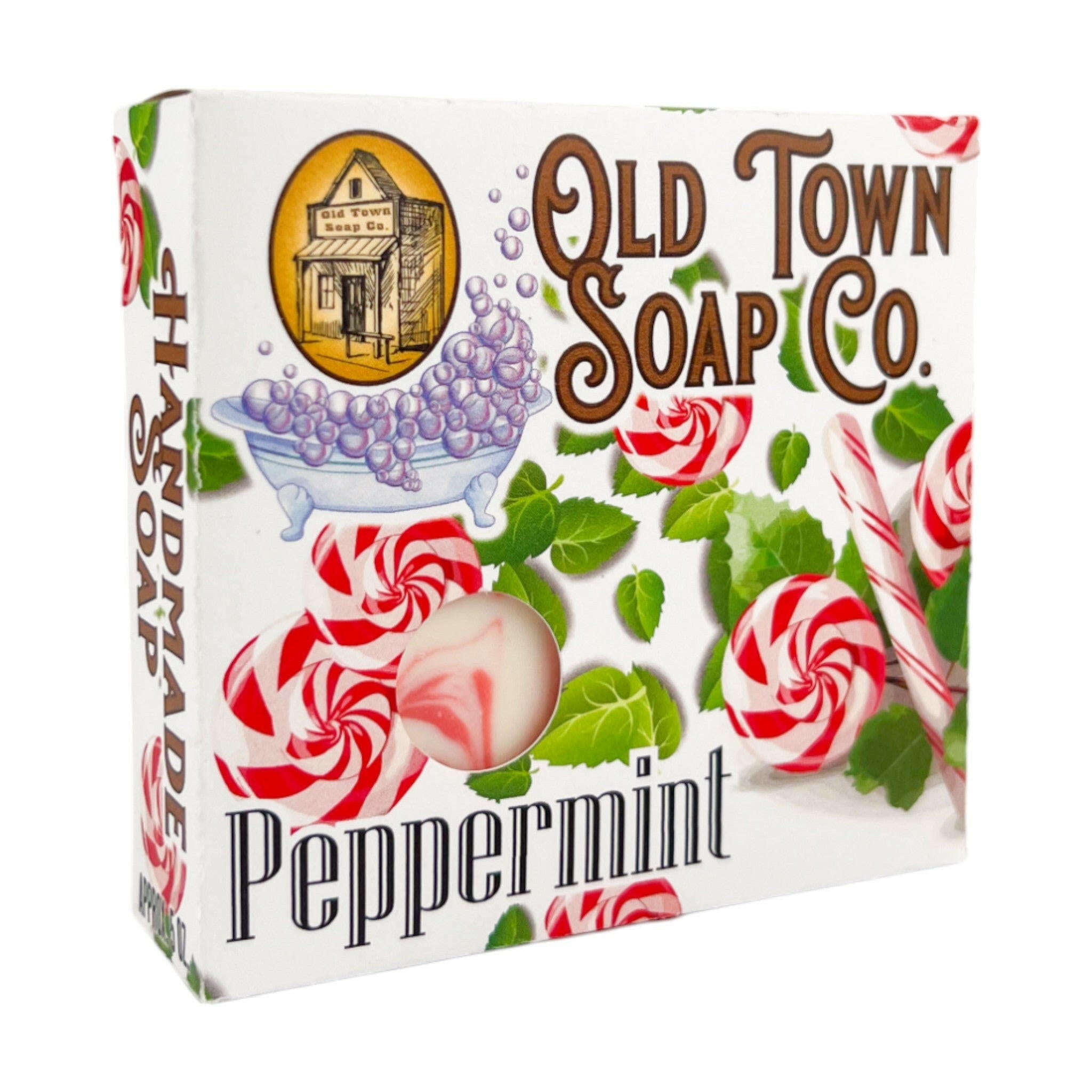 Peppermint  -Bar Soap - Old Town Soap Co.