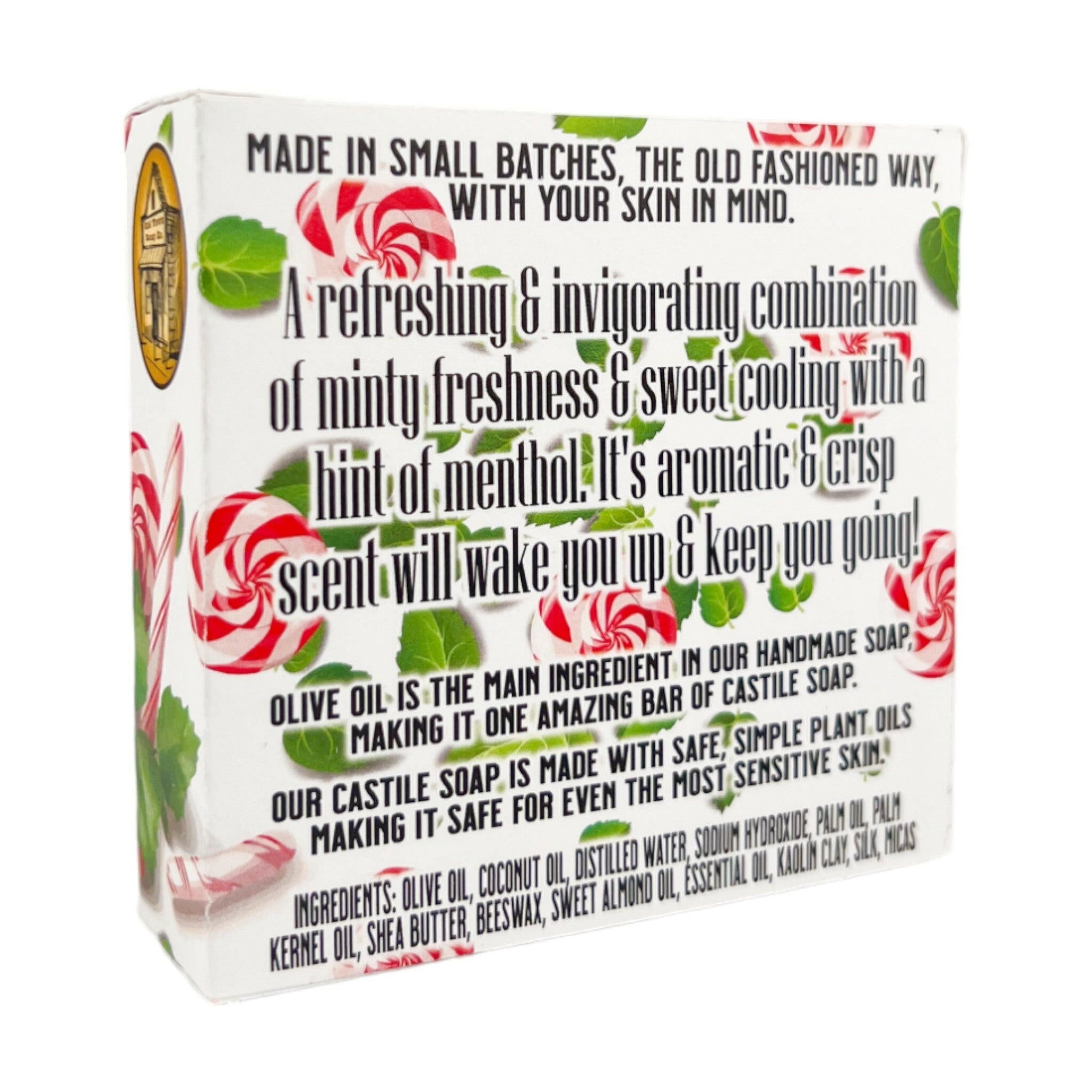 Peppermint  -Bar Soap - Old Town Soap Co.
