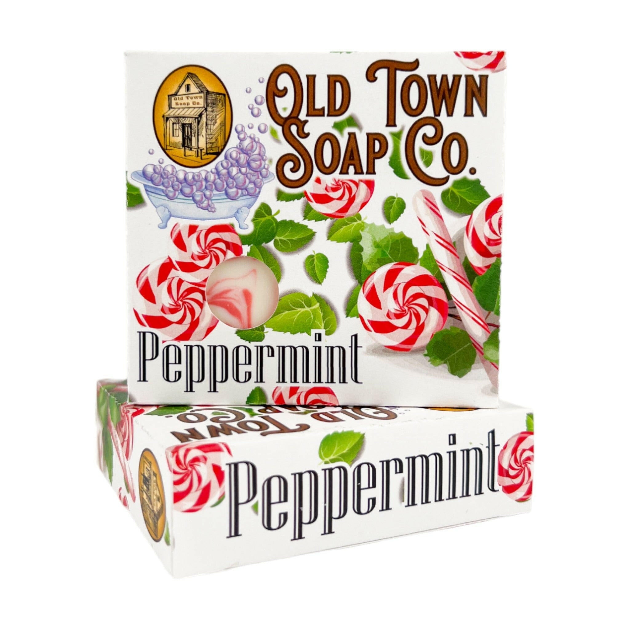 Peppermint  -Bar Soap - Old Town Soap Co.