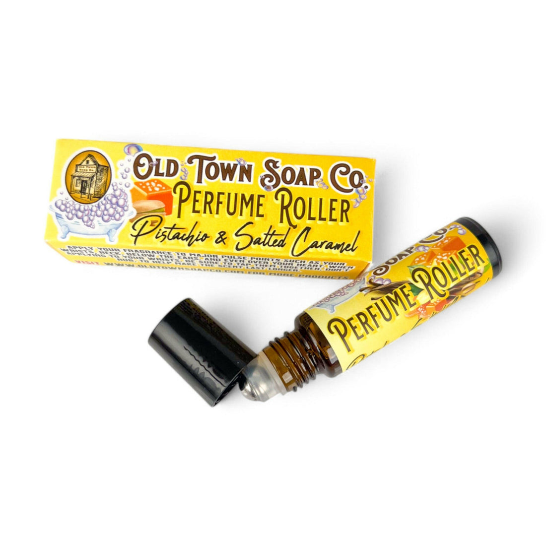 Pistachio & Salted Caramel Perfume Roller