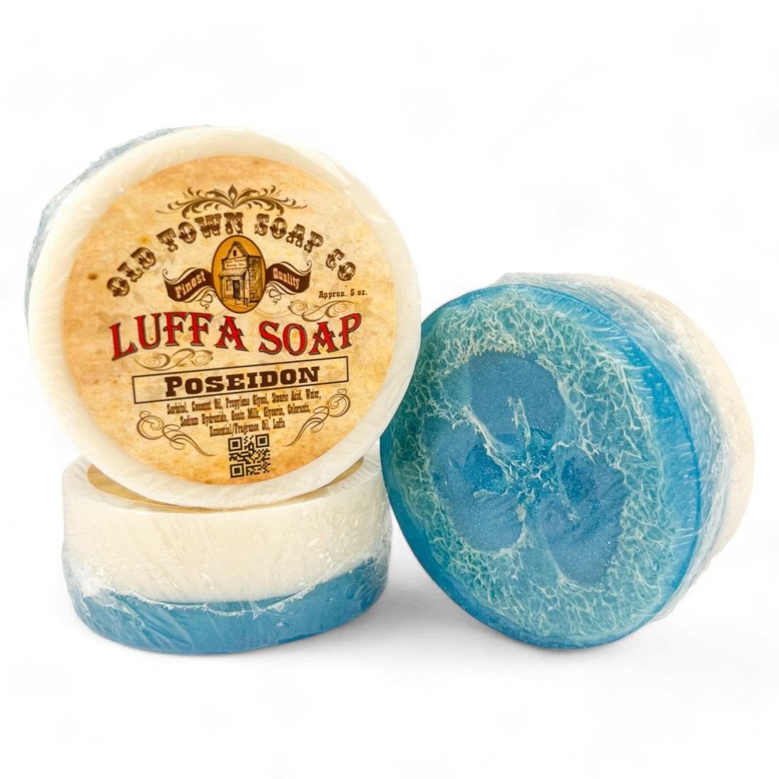 Poseidon -Luffa Soap - Old Town Soap Co.