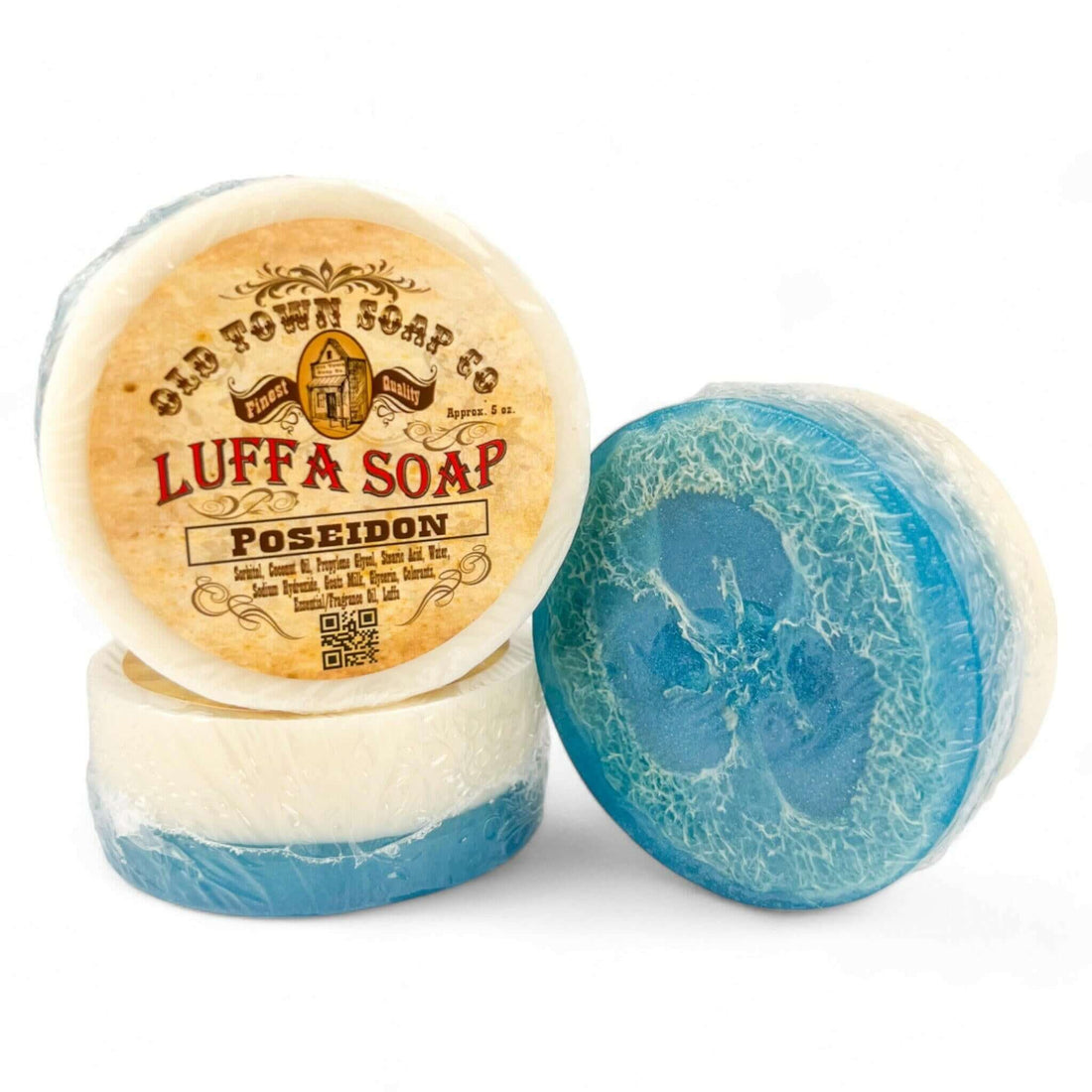 Poseidon -Luffa Soap - Old Town Soap Co.
