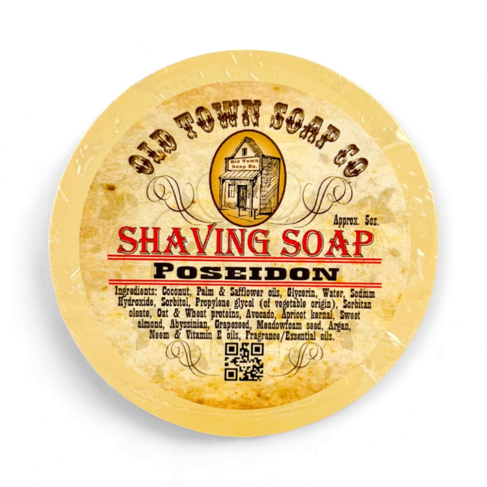 Poseidon - Shave Puck - Old Town Soap Co.