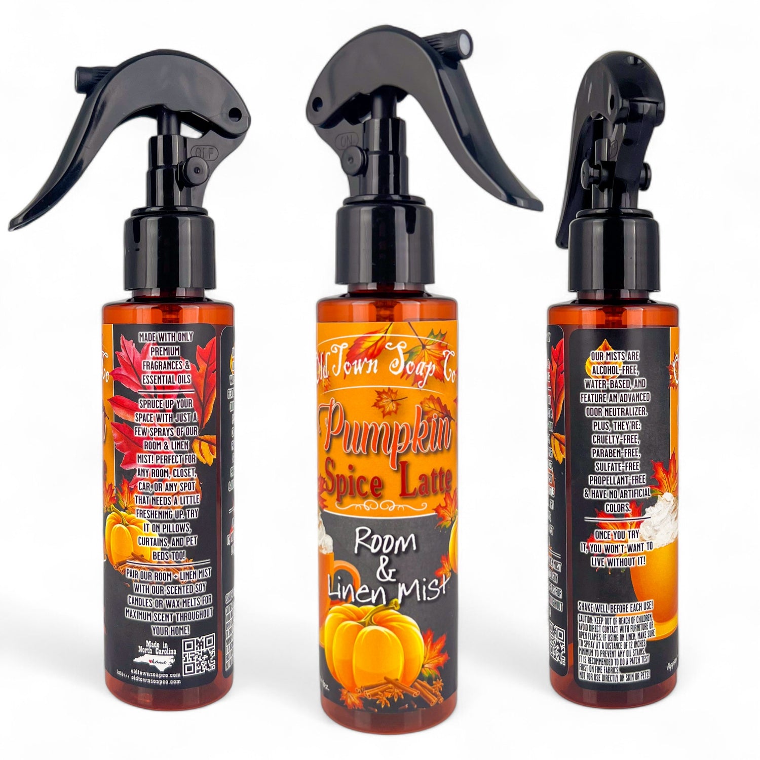 Pumpkin Spice Latte -Room+Linen Mist