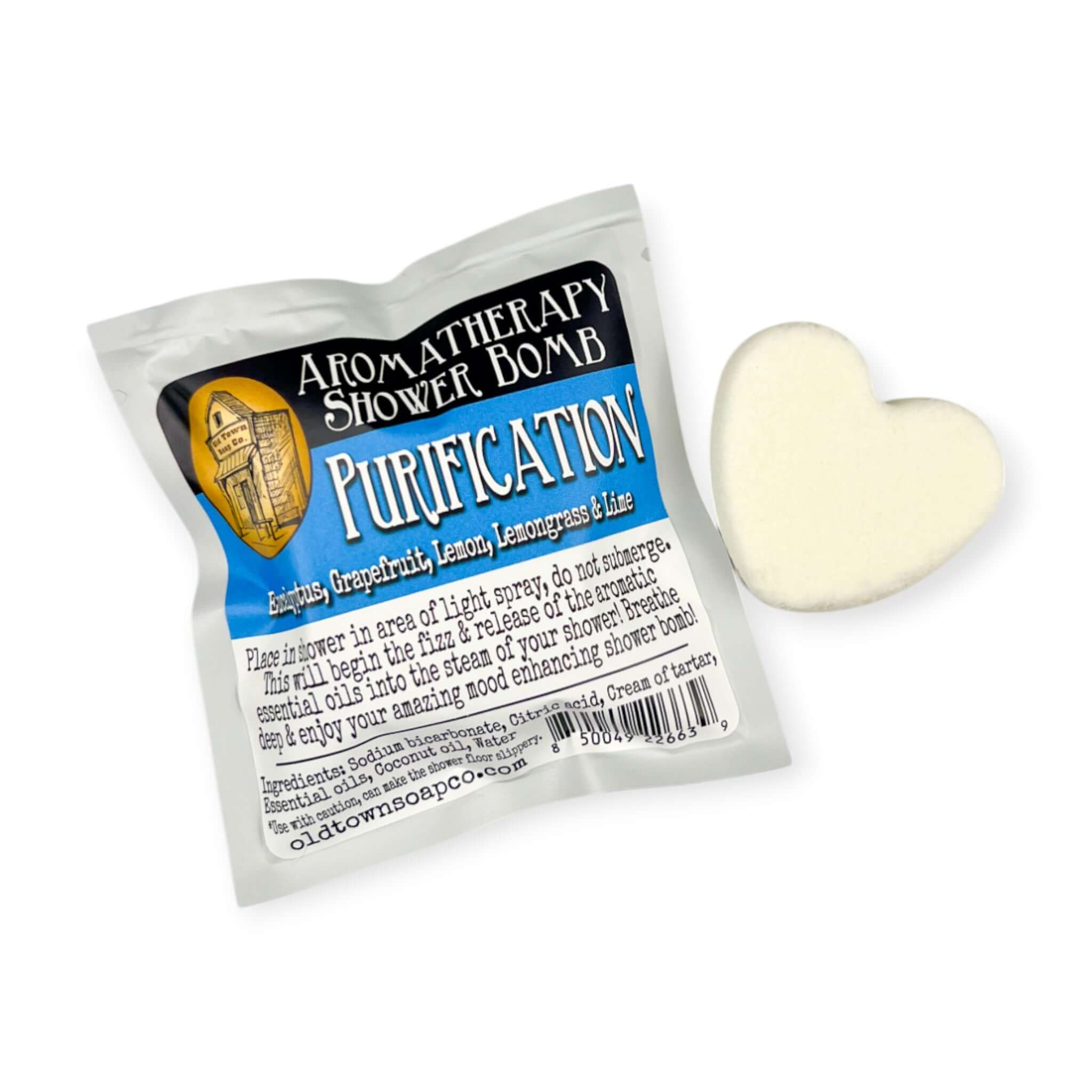 Single Aromatherapy Shower Bombs - Old Town Soap Co.