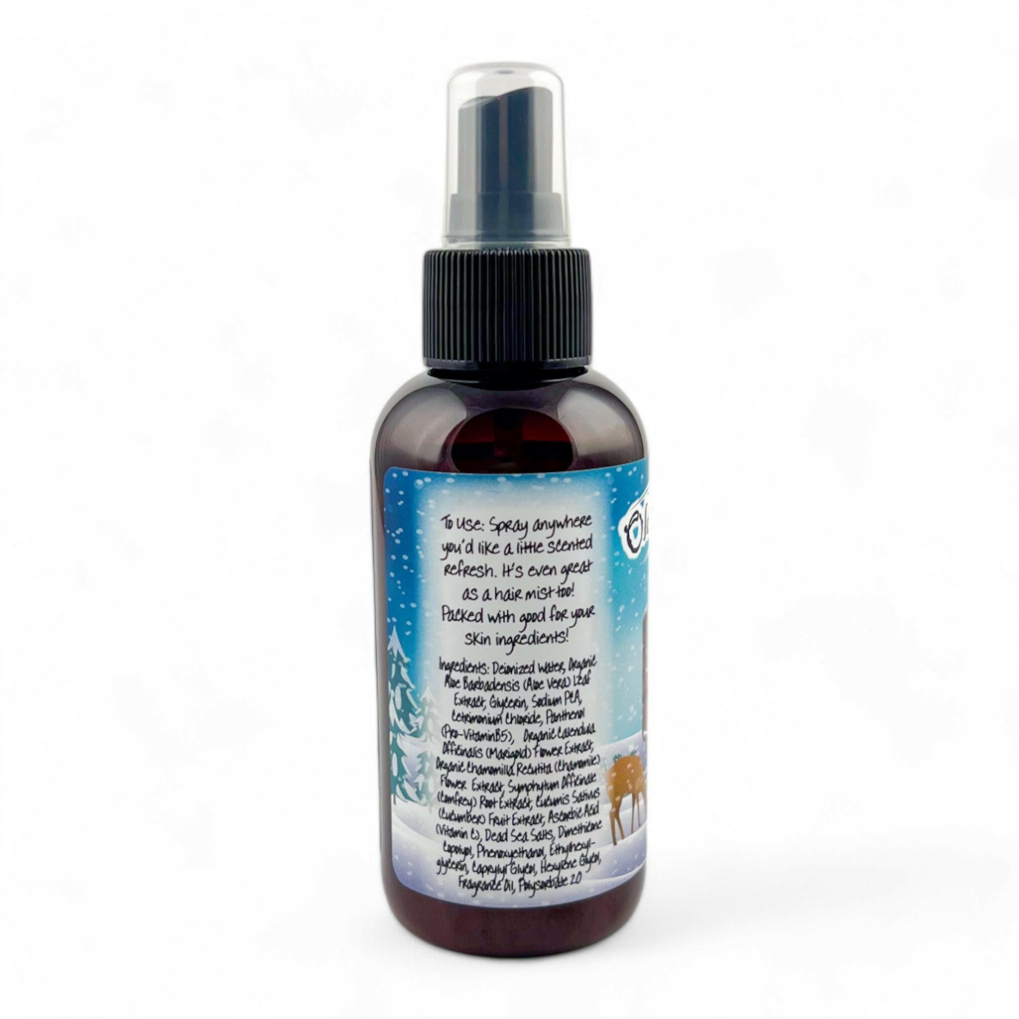 Reindeer Kisses 4oz. Body & Hair Mist