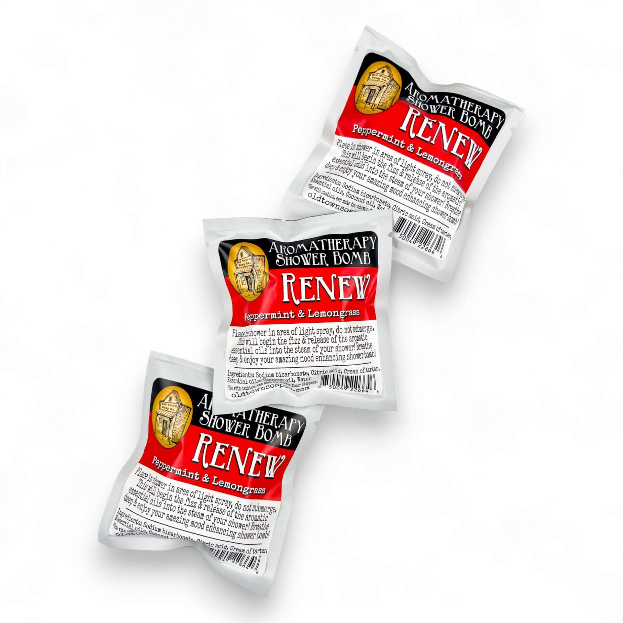 Single Aromatherapy Shower Bombs - Old Town Soap Co.