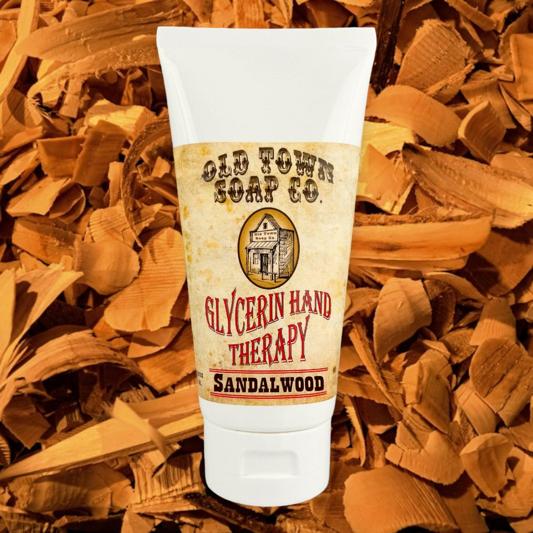 Sandalwood 6oz Glycerin Hand Therapy - Old Town Soap Co.