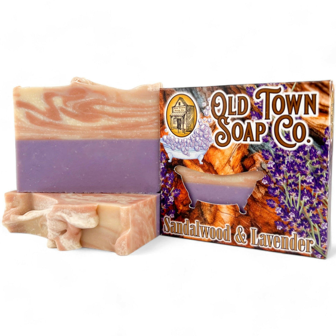 Sandalwood & Lavender -Bar Soap - Old Town Soap Co.