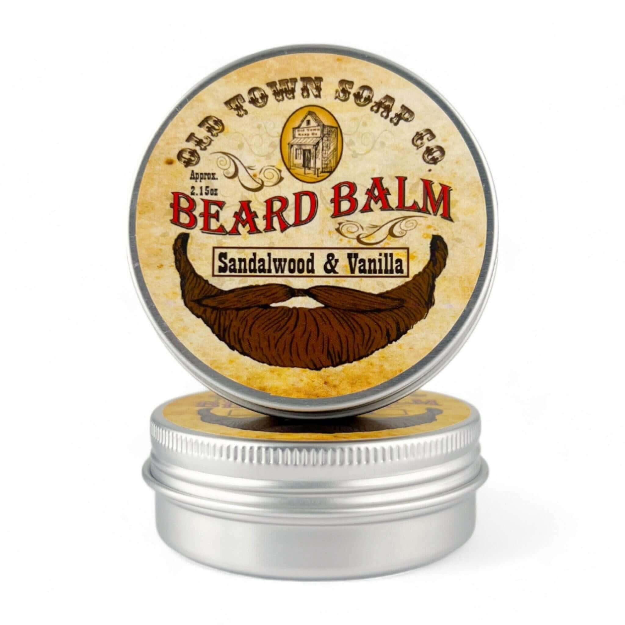Sandalwood & Vanilla Beard Balm - Old Town Soap Co.