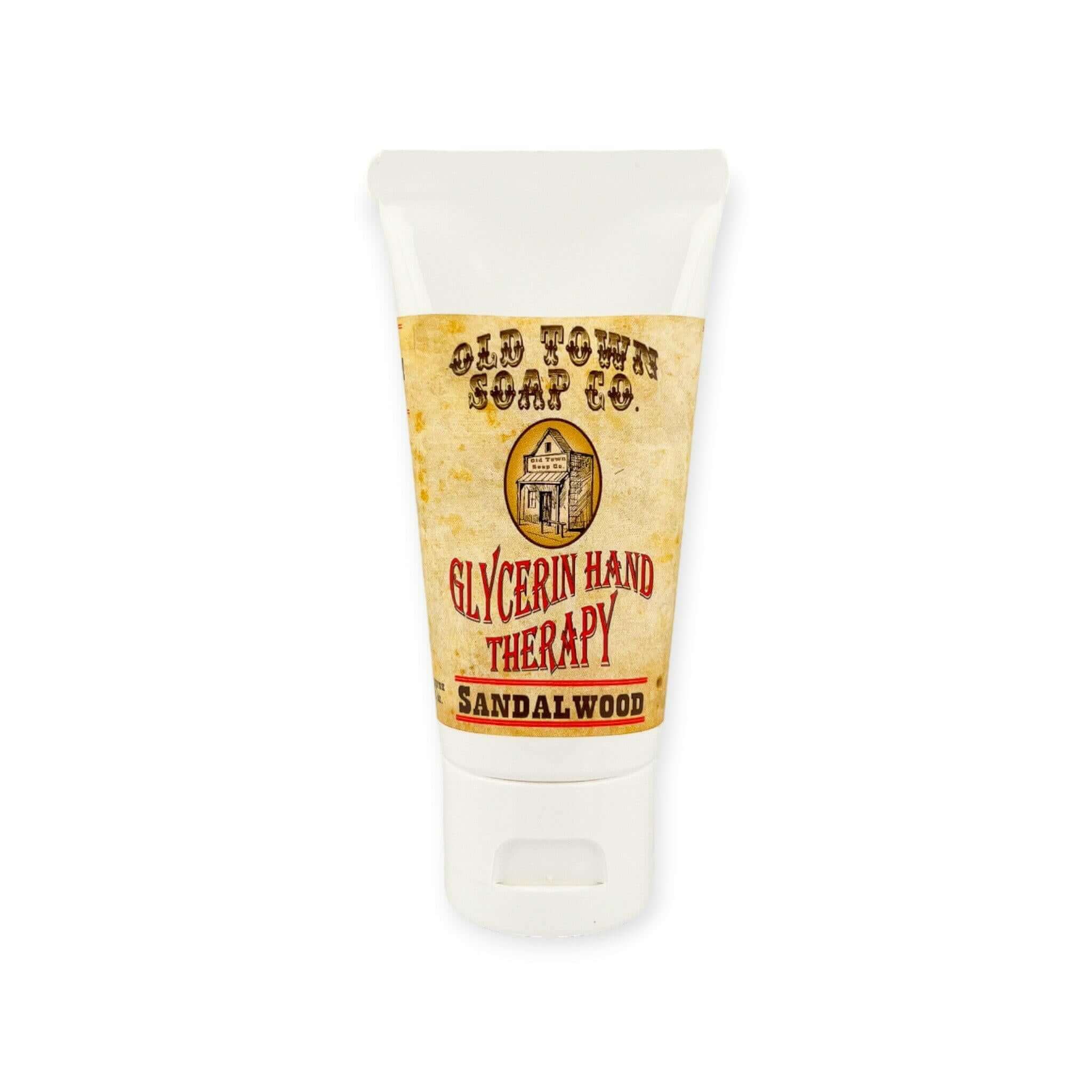 Sandalwood 2oz Glycerin Hand Therapy - Old Town Soap Co.
