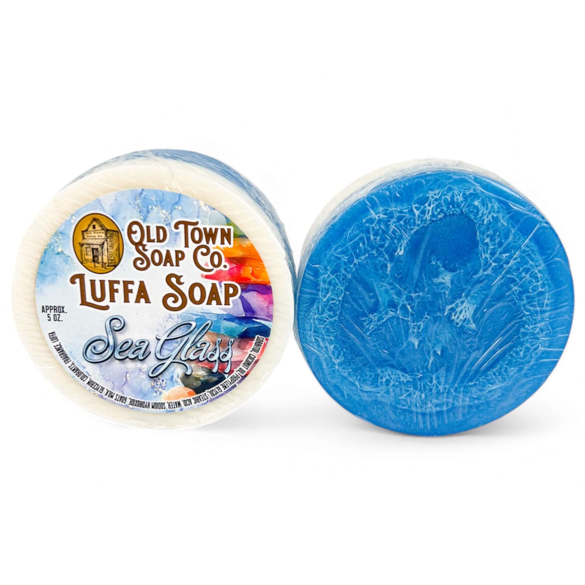 Sea glass -Luffa Soap - Old Town Soap Co.