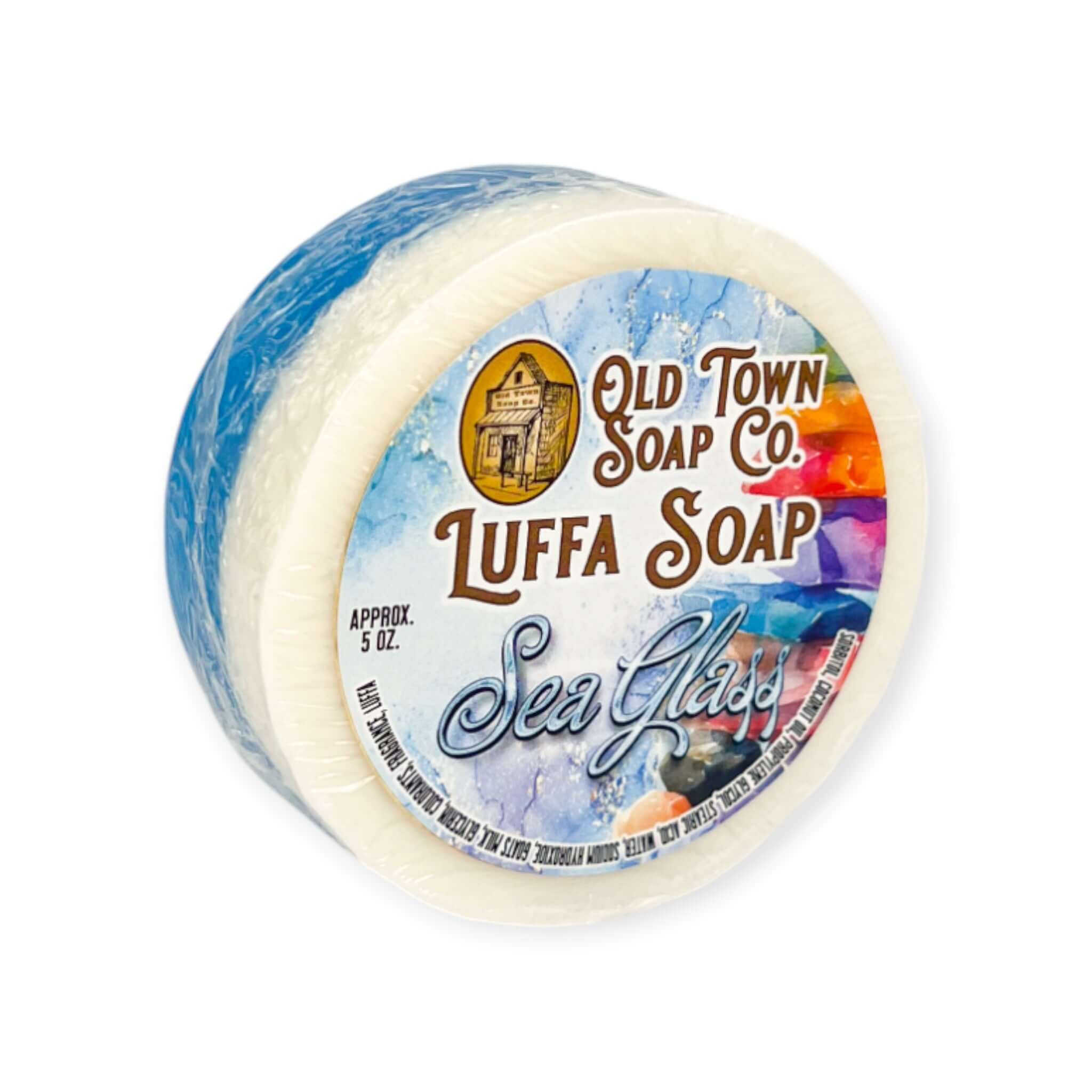 Sea glass -Luffa Soap - Old Town Soap Co.