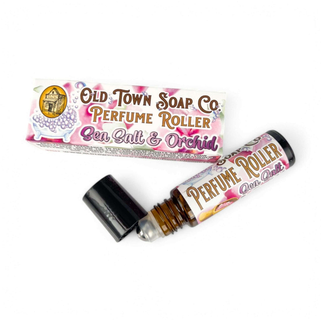 Sea Salt & Orchid Perfume Roller - Old Town Soap Co.