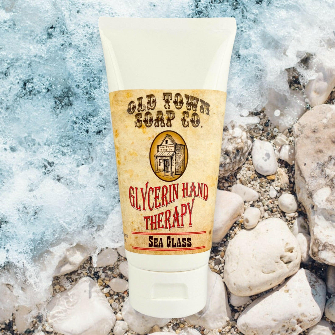 Sea Glass 6oz Glycerin Hand Therapy - Old Town Soap Co.