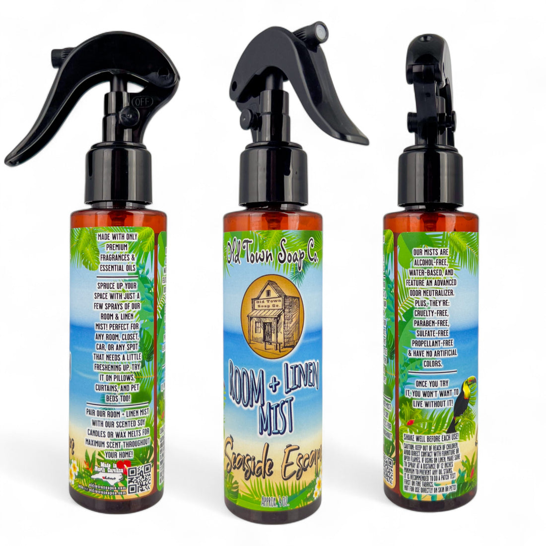 Seaside Escape -Room+Linen Mist - Old Town Soap Co.