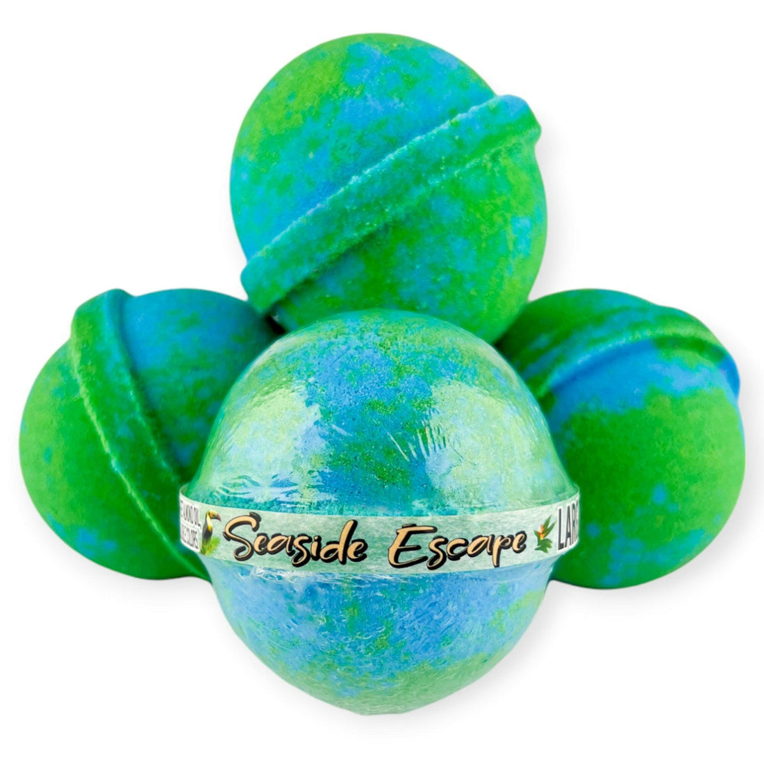 Seaside Escape Bath Bomb -Large - Old Town Soap Co.