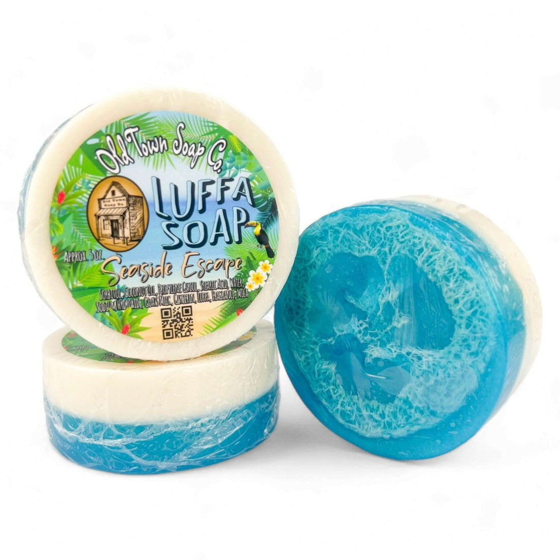 Seaside Escape -Luffa Soap - Old Town Soap Co.