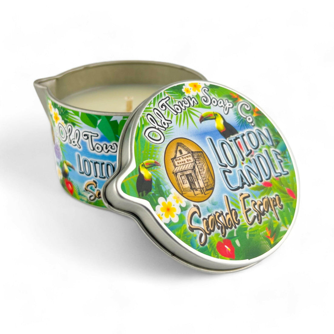 Seaside Escape Lotion Candle - Old Town Soap Co.