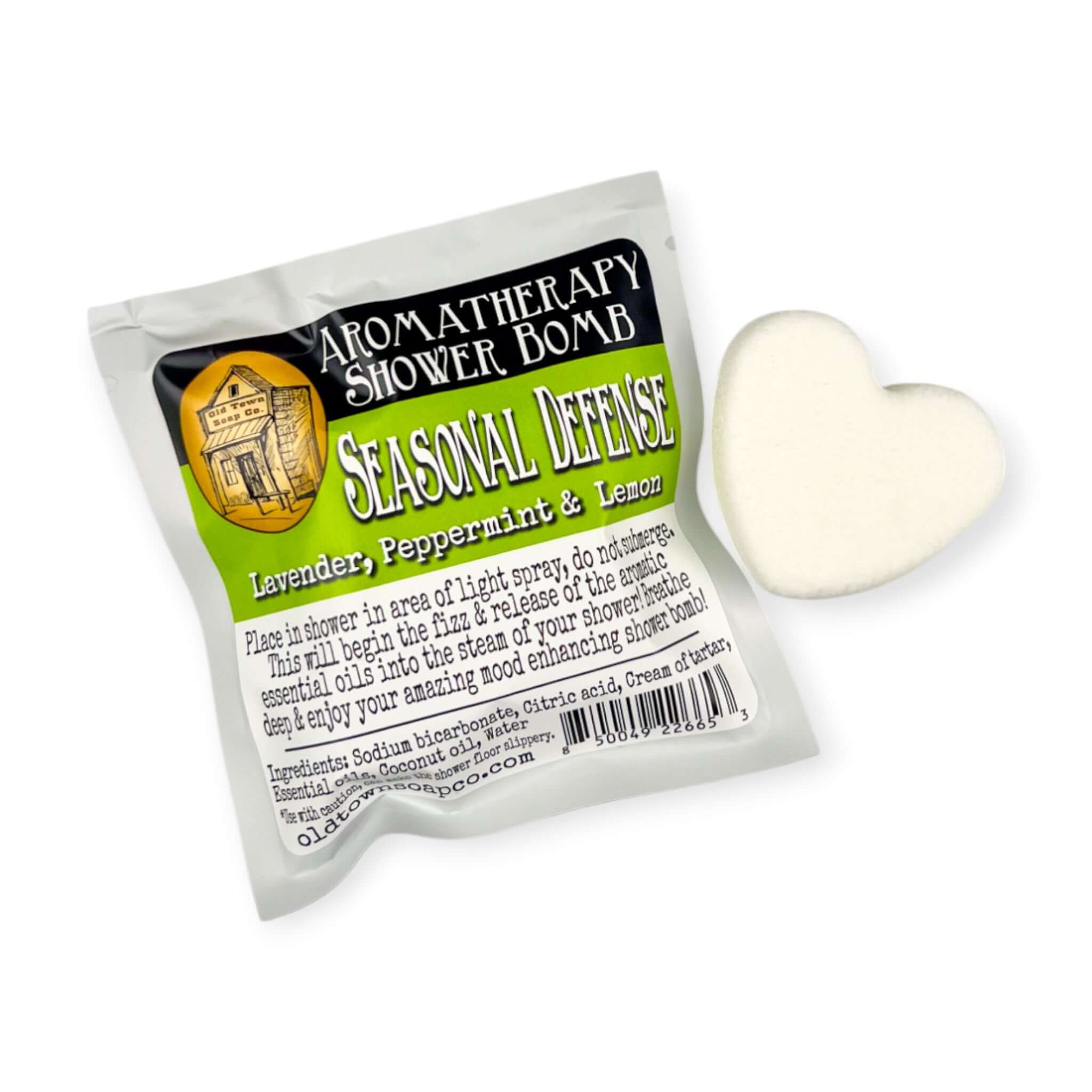 Single Aromatherapy Shower Bombs - Old Town Soap Co.