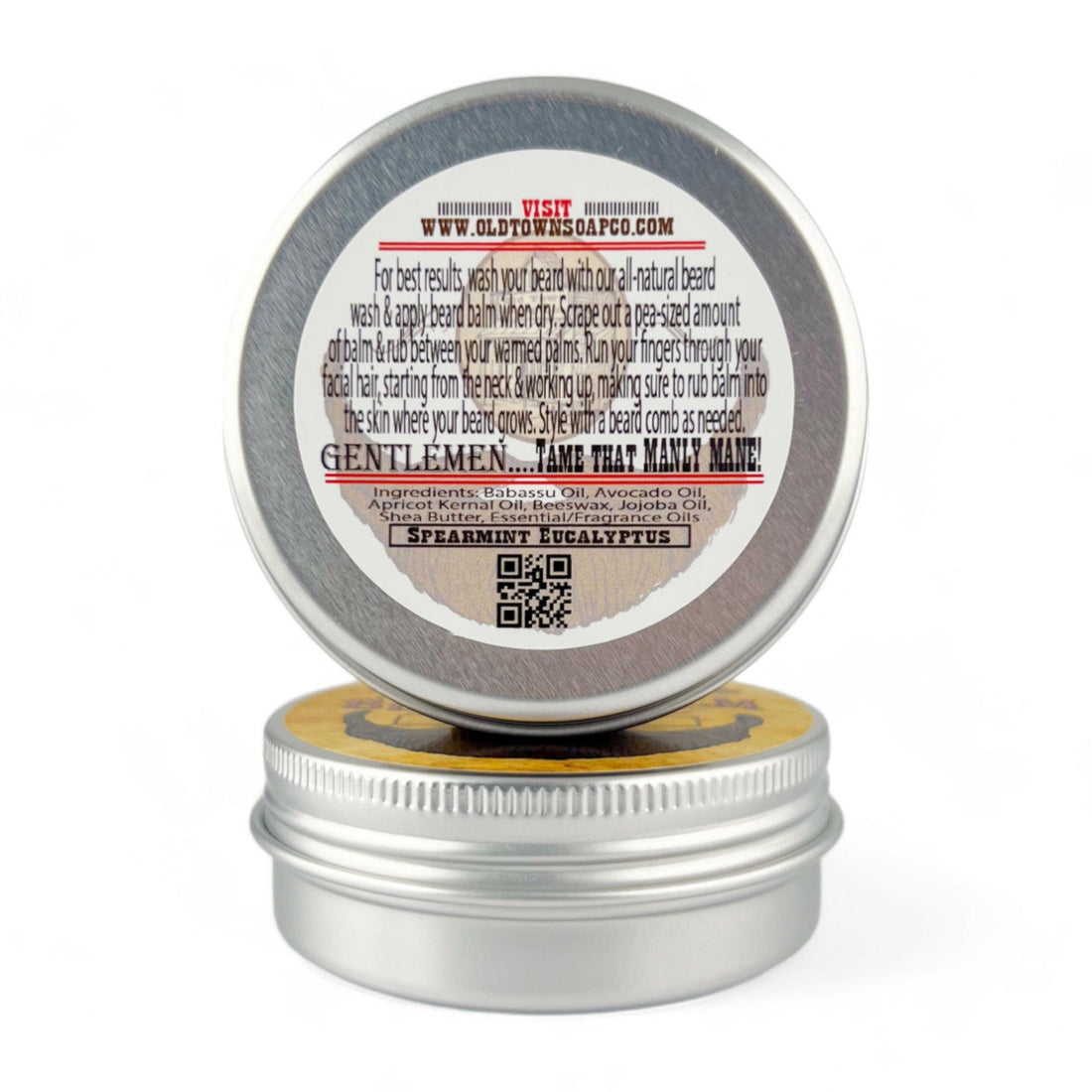 Eucalyptus & Spearmint Beard Balm - Old Town Soap Co.