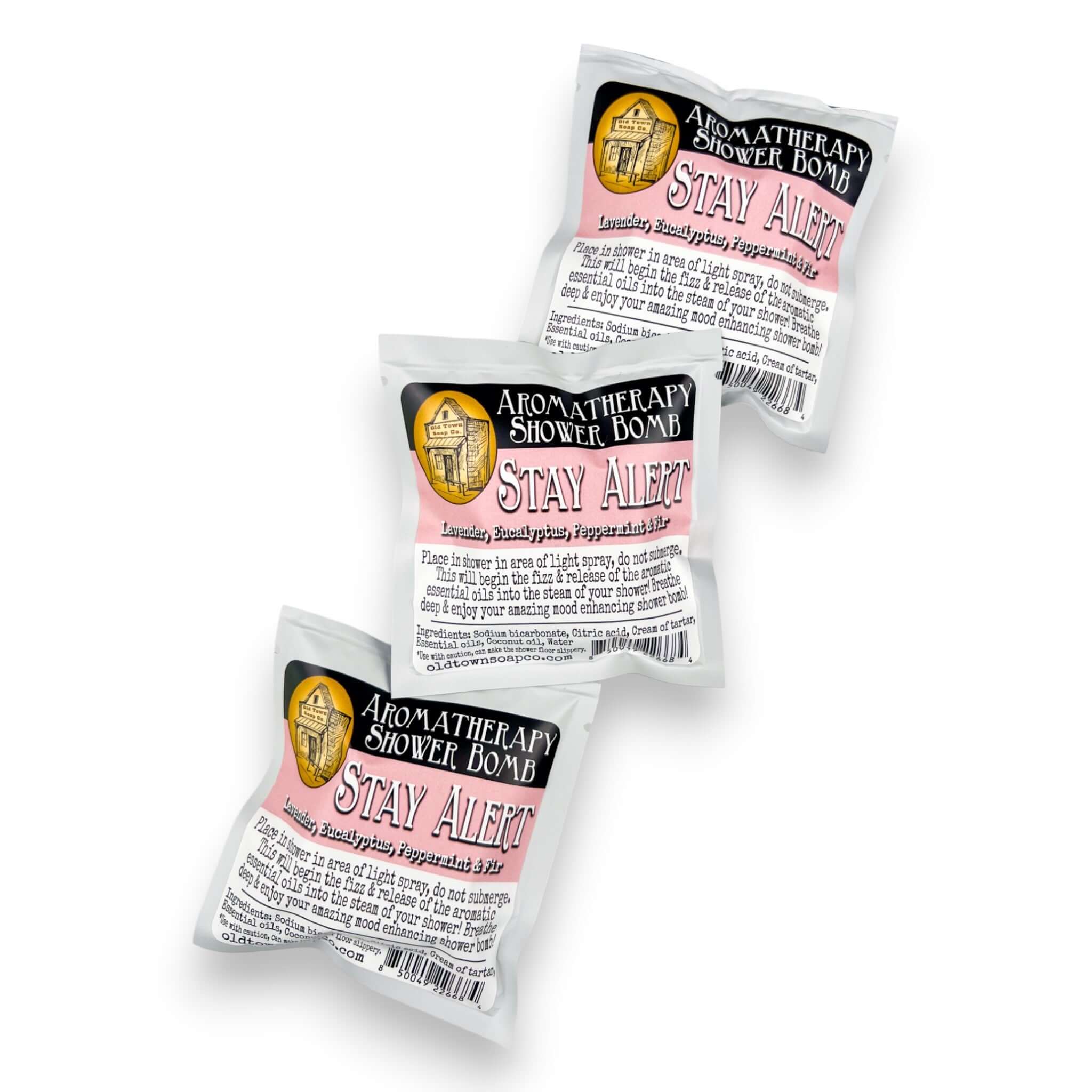 Single Aromatherapy Shower Bombs - Old Town Soap Co.