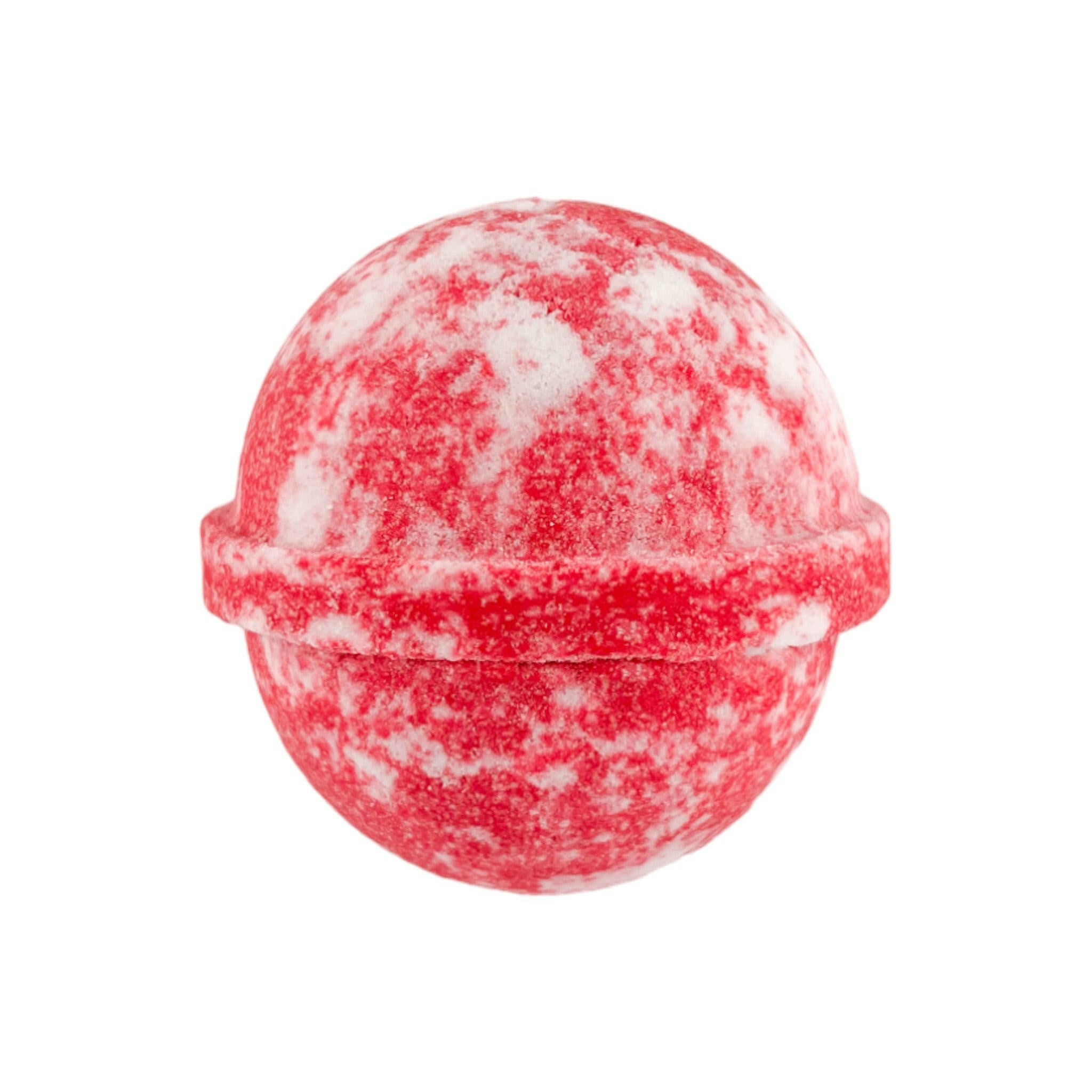 Strawberry Bath Bomb -Large - Old Town Soap Co.