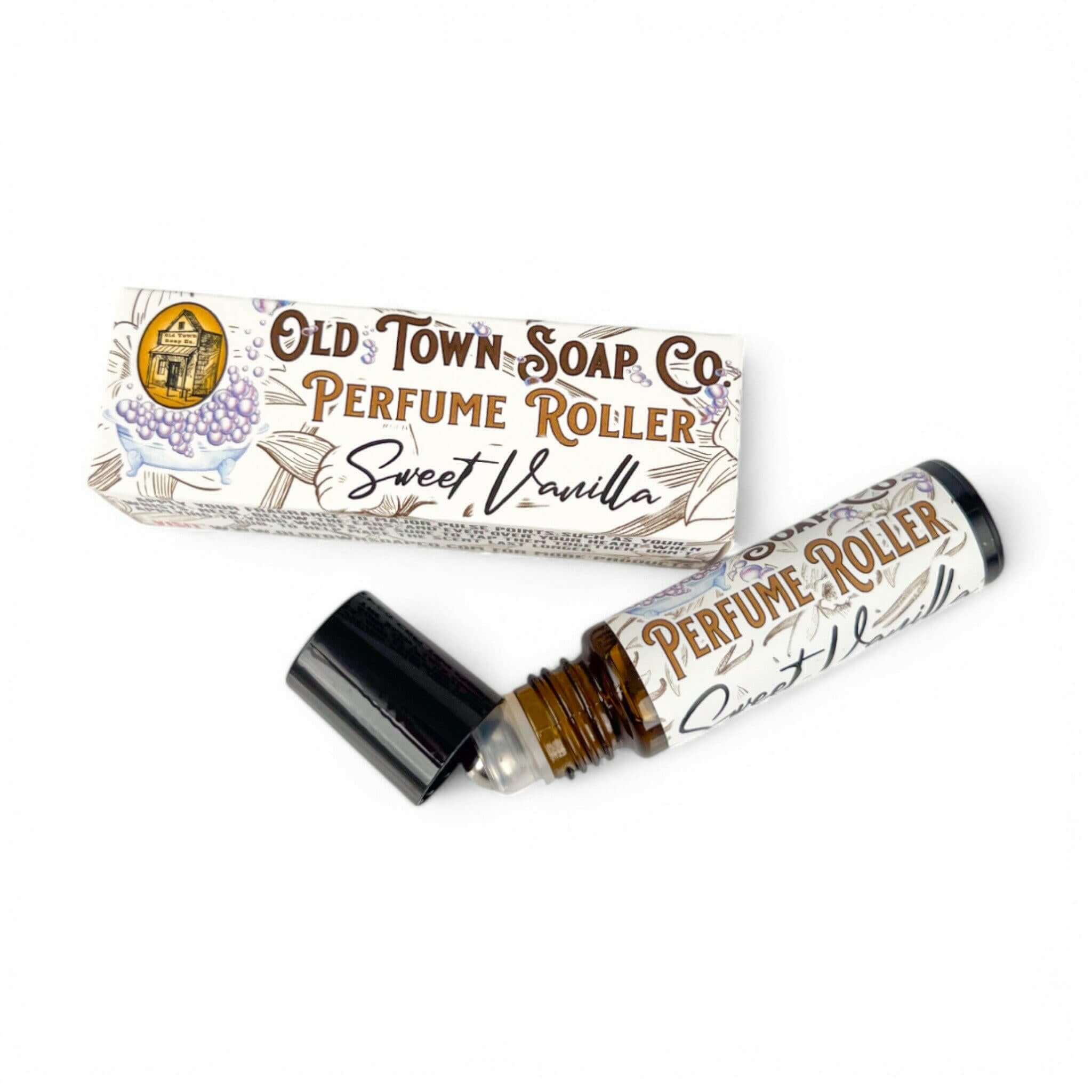 Sweet Vanilla Perfume Roller - Old Town Soap Co.