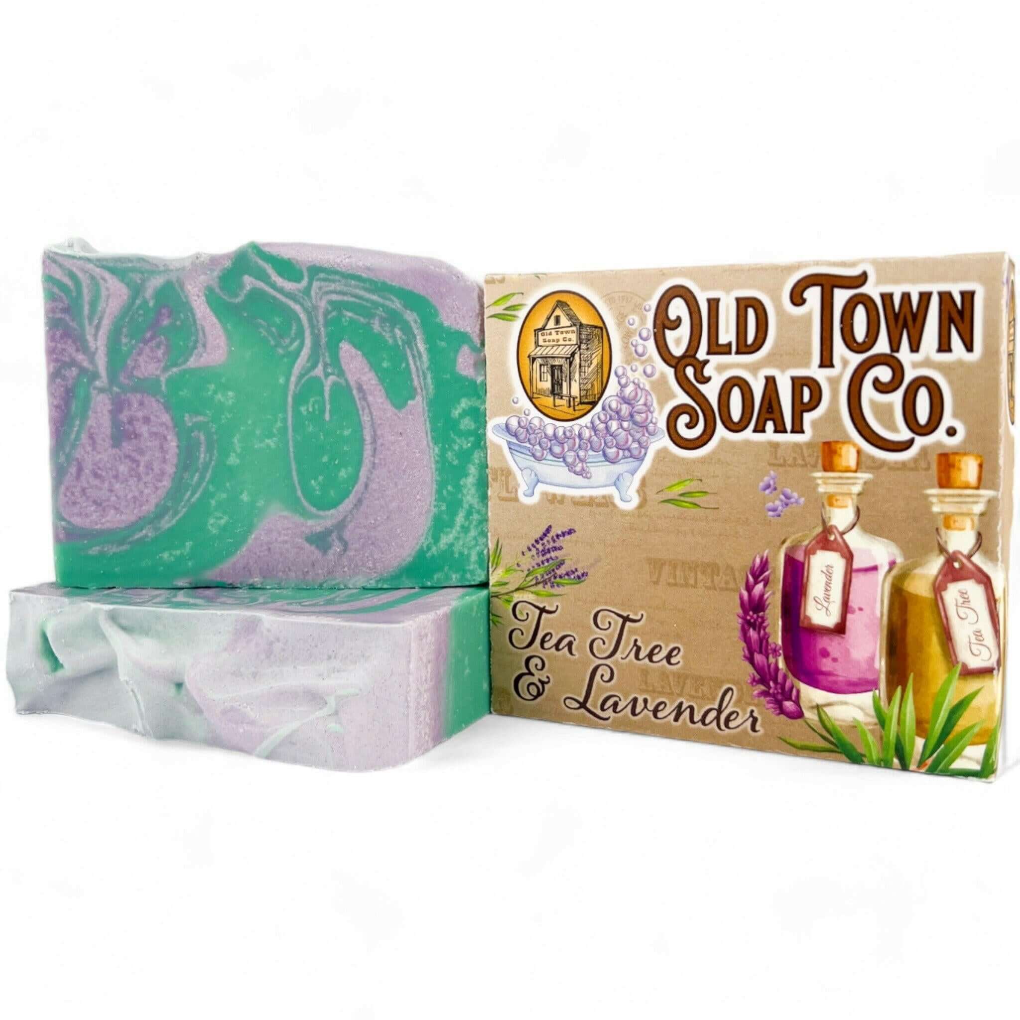 lavender and tea tree oil soap Tea Tree & Lavender Soap -Bar Soap