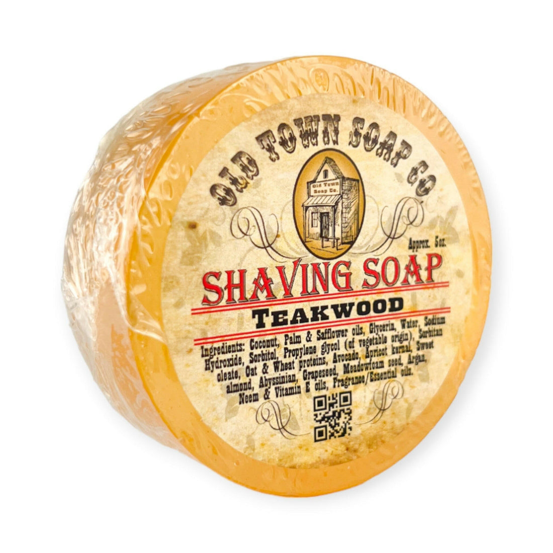 Teakwood - Shave Puck - Old Town Soap Co.