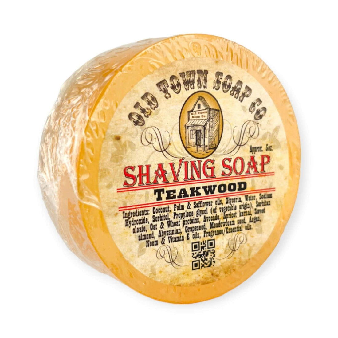Teakwood - Shave Puck - Old Town Soap Co.