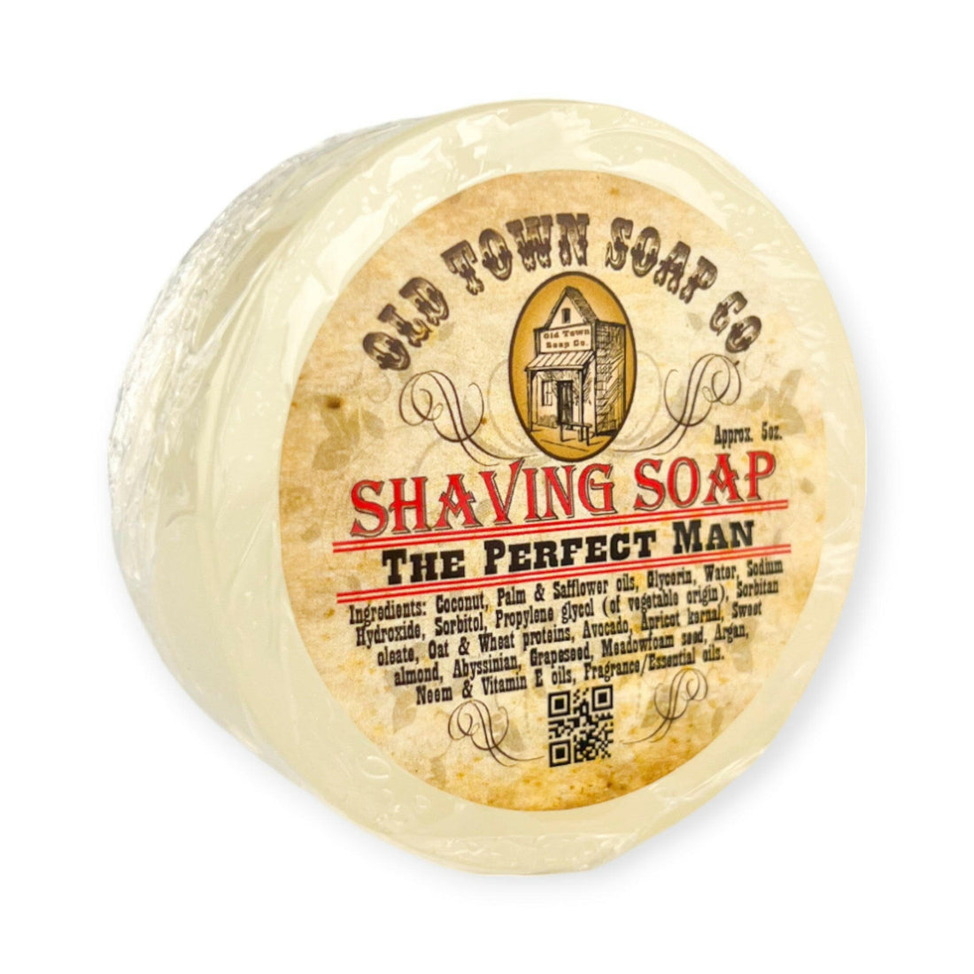 The Perfect Man - Shave Puck - Old Town Soap Co.