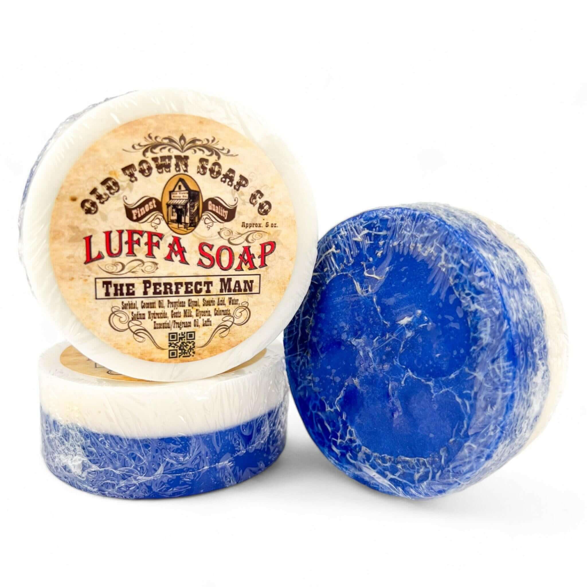 The Perfect Man -Luffa Soap - Old Town Soap Co.