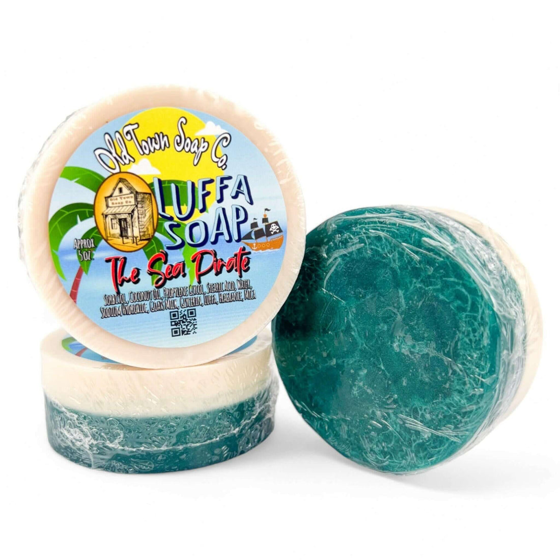 The Sea Pirate -Luffa Soap - Old Town Soap Co.