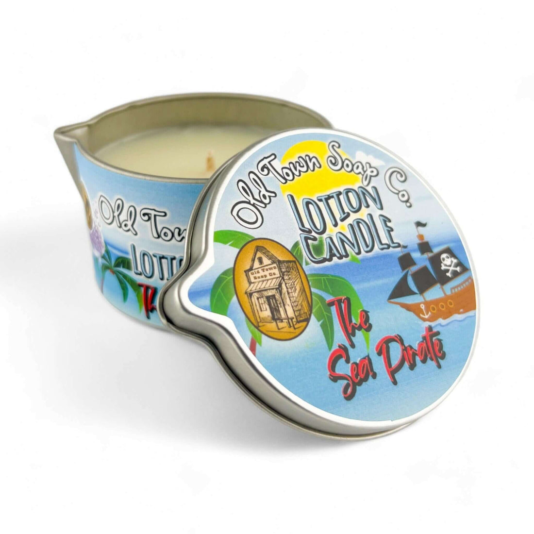 The Sea Pirate Lotion Candle - Old Town Soap Co.